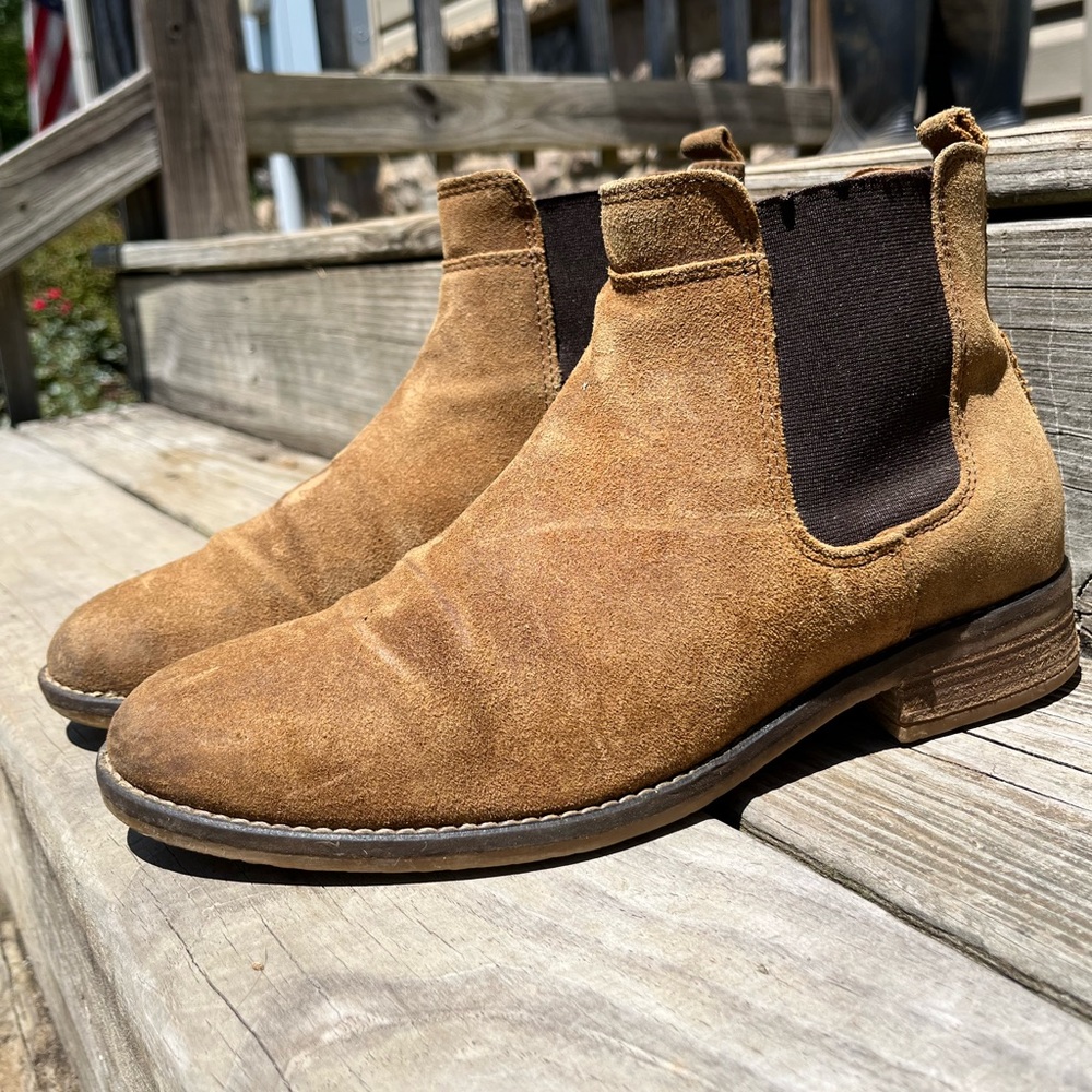 Fat Face Suede Chelsea Boots